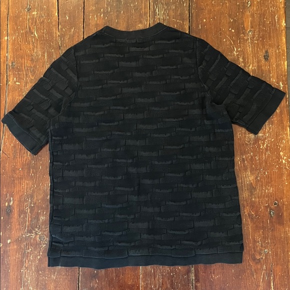 COS Irregular-Stitch Knit Top, Size Large - Picture 6 of 10